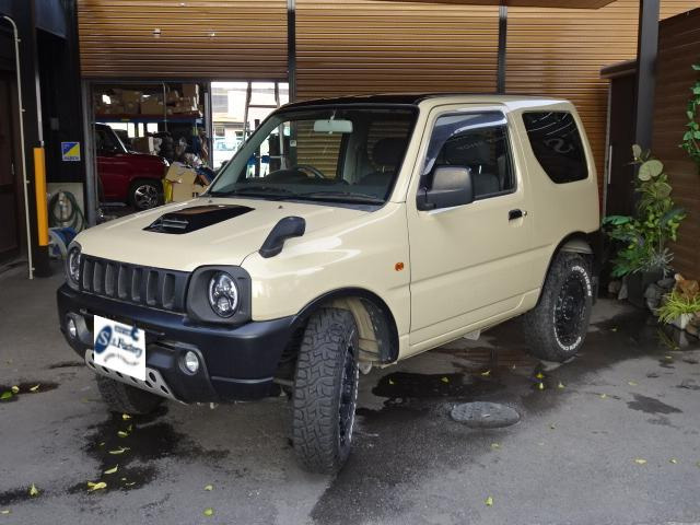 ジムニー 車検2年付き スズキ ジムニー オールペイント 車検2年付 の中古車詳細 (128,700km