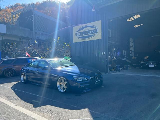 6シリーズグランクーペ 640i Mスポーツ 白革内装 SR 19インチGMR 車高調