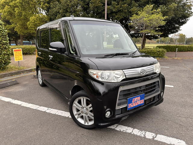 中古車 ダイハツ タントカスタム RS アイドリングストップ 純正ナビ 後期 の中古車詳細 (96,668km, ブラック, 茨城県, 40万円) |  中古車情報・中古車検索なら【車選びドットコム（車選び.com）】