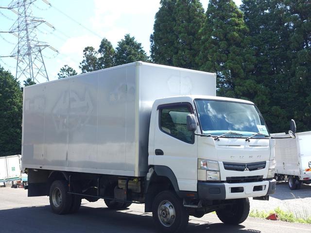 キャンター  303番 高床 4WD アルミバン 積載3t 総重量6910kg