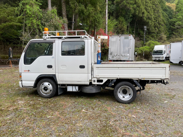 中古車 いすゞ エルフ 簡易クレーン付 ドラレコ ルーフラック付 の中古車詳細 (203,000km, ホワイト, 静岡県, 95万円) |  中古車情報・中古車検索なら【車選びドットコム（車選び.com）】