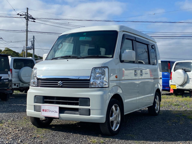 中古車 スズキ エブリイワゴン JPターボ ハイルーフ ☆検2年付き♪♪☆AC/PS/PW☆ の中古車詳細 (116,022km, パールホワイト,  茨城県, 28.6万円) | 中古車情報・中古車検索なら【車選びドットコム（車選び.com）】