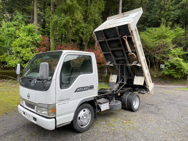 中古車 日産 アトラス 低床ダンプ 2トン の中古車詳細 (196,500km, ホワイト, 静岡県, 119万円) |  中古車情報・中古車検索なら【車選びドットコム（車選び.com）】