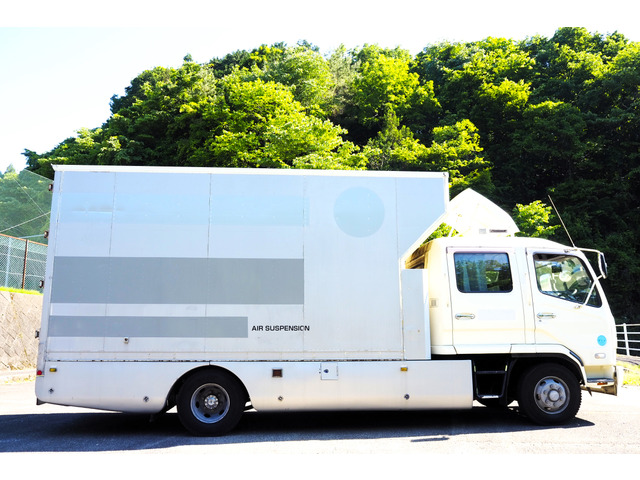 中古車 三菱ふそう ファイター アルミバン Wキャブ バン 格納