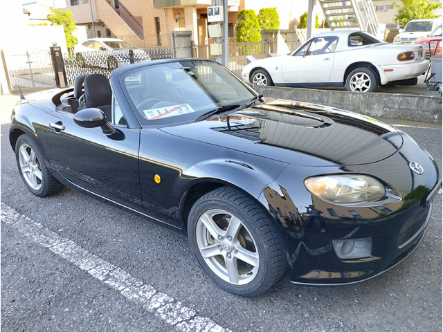 中古車 マツダ ロードスター 2.0 RHT マツスピバンパー 電動ハードトップ の中古車詳細 (149,025km, ブリリアントブラック,  埼玉県, 118.9万円) | 中古車情報・中古車検索なら【車選びドットコム（車選び.com）】