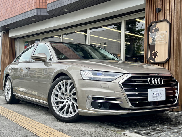 A8 60 TFSI クワトロ 4WD 1オナ 左H パノラマSR TV走行中可