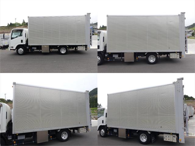 いすゞ エルフ 205番 ラジコン付き垂直パワーゲート400kg バーチカル