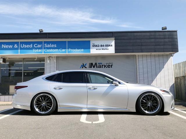 中古車 レクサス LS 500 Iパッケージ 新品21inchアルミ 新品サスコン の中古車詳細 (72,000km, シルバー, 愛知県,  421万円) | 中古車情報・中古車検索なら【車選びドットコム（車選び.com）】