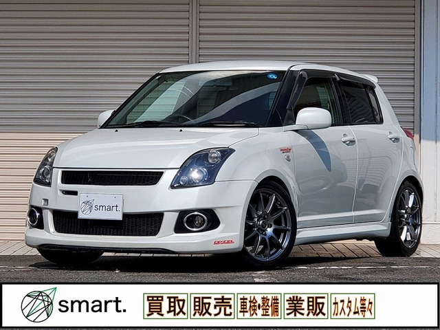 中古車 スズキ スイフト 1.6 スポーツ レカロ/エアロ/車高調/マフラー/HID の中古車詳細 (177,500km, パールホワイト, 福岡県,  35万円) | 中古車情報・中古車検索なら【車選びドットコム（車選び.com）】