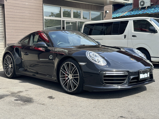 中古車 ポルシェ 911 ターボ PDK 4WD 1オーナー 純正ナビ 黒革 ETC の中古車詳細 (55,630km, ブラック, 東京都,  1,518万円) | 中古車情報・中古車検索なら【車選びドットコム（車選び.com）】