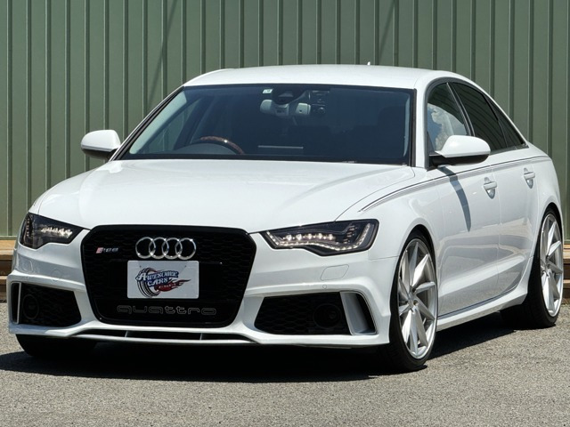 中古車 アウディ A6 2.8 FSI クワトロ 4WD RS6仕様/VOSSEN20AW の中古車詳細 (60,000km, パールホワイト,  兵庫県, 144万円) | 中古車情報・中古車検索なら【車選びドットコム（車選び.com）】