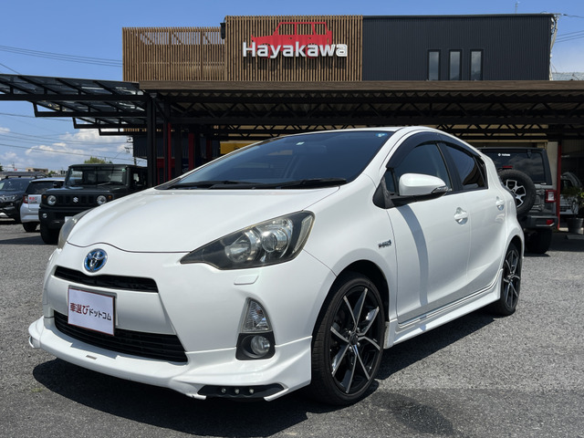 アクア 1.5 G ETC バックカメラ TRDエアロ