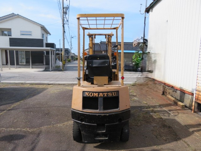 中古車 その他 コマツ FG09-2 フォークリフト の中古車詳細 (走行距離不明, イエロー, 富山県, 18.7万円) |  中古車情報・中古車検索なら【車選びドットコム（車選び.com）】