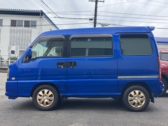 スバル サンバーディアスワゴン スーパーチャージャー WRブルー全塗装