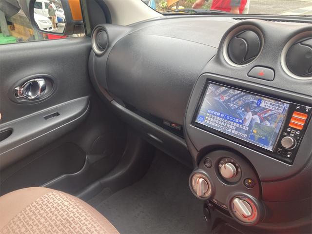日産 マーチ 1.2 12X 30th ハピネス ドラレコ ETC Bカメラ ナビ TV の