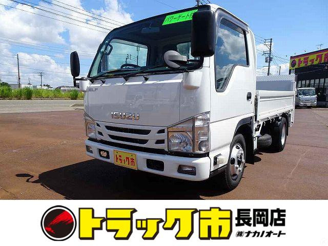 中古車 いすゞ エルフ 3.0 フルフラットロー ディーゼル 2t 標準 垂直P/G付 5t未満 の中古車詳細 (75,766km, ホワイト,  新潟県, 275万円) | 中古車情報・中古車検索なら【車選びドットコム（車選び.com）】