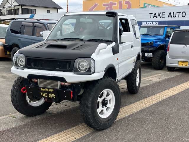 ジムニー XG 4WD リフトアップ ターボ+スーパーチャージャー