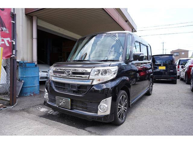 中古車 ダイハツ タントカスタム X トップエディション SA カスタムX トップエディションSA 皮調シートカバー 純正ナビ TV の中古車詳細  (70,000km, ブラック, 京都府, 78万円) | 中古車情報・中古車検索なら【車選びドットコム（車選び.com）】