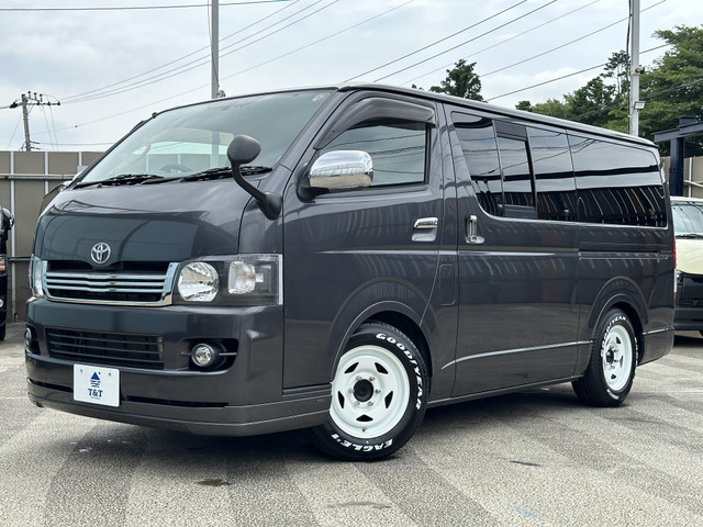 中古車 トヨタ ハイエースバン 2.0 スーパーGL ロング ヤンチャレーシーハイエース! の中古車詳細 (79,664km, グレー, 神奈川県,  170.1万円) | 中古車情報・中古車検索なら【車選びドットコム（車選び.com）】