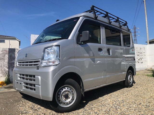 中古車 スズキ エブリイ PC ハイルーフ 5AGS車 PC ハイルーフ 5AGS車 の中古車詳細 (75,000km, 銀, 神奈川県, 53万円)  | 中古車情報・中古車検索なら【車選びドットコム（車選び.com）】