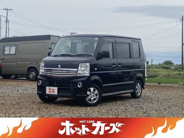 中古車 スズキ エブリイワゴン PZターボ 4WD シートヒーター フルフラットシート の中古車詳細 (118,000km, 紺, 新潟県,  65万円) | 中古車情報・中古車検索なら【車選びドットコム（車選び.com）】