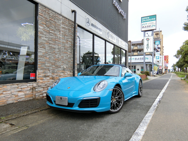 911 タルガ4 PDK 4WD D車 スポーツクロノPKG 2017y