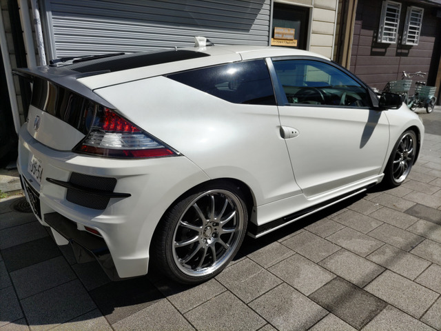 中古車 ホンダ CR-Z 1.5 アルファ シルクブレイズエアロ・HKS車高調6MT の中古車詳細 (102,000km, パールホワイト, 兵庫県,  59.8万円) | 中古車情報・中古車検索なら【車選びドットコム（車選び.com）】