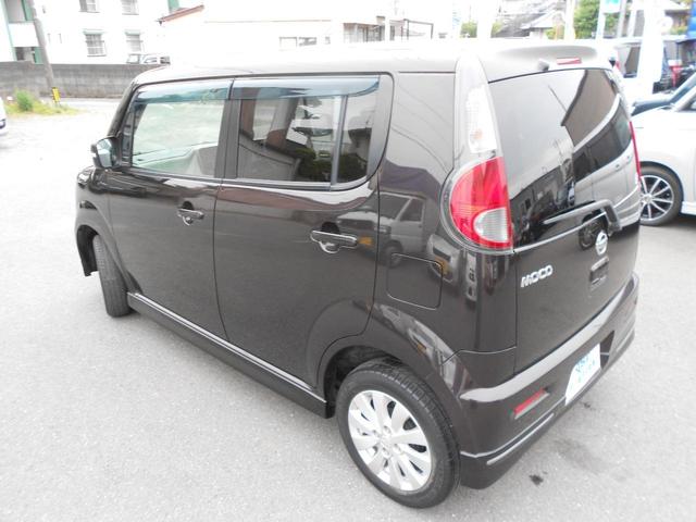 日産 モコ X エアロスタイル スマートキー プッシュスタート バック