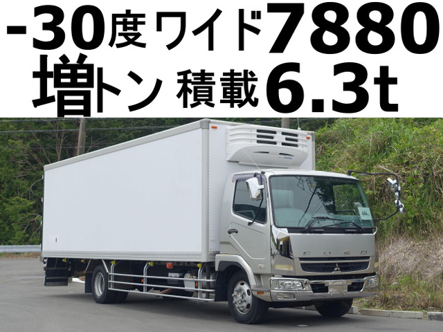 ファイター 冷蔵冷凍車 ワイド増トン積載6.3t-30度低温冷蔵