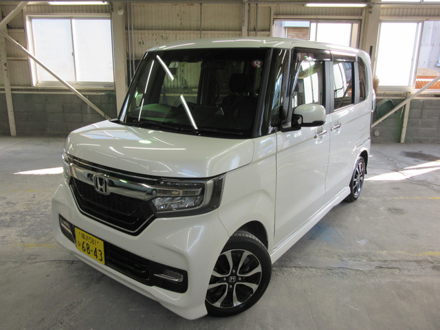 N-BOXカスタム G L ホンダセンシング 車検R7.5月 ナビ Bカメラ ETC付
