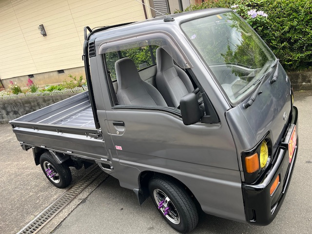 中古車 スバル サンバートラック エアコン / アルミホイール の中古車詳細 (25,800km, グレー, 福岡県, 49.8万円) |  中古車情報・中古車検索なら【車選びドットコム（車選び.com）】