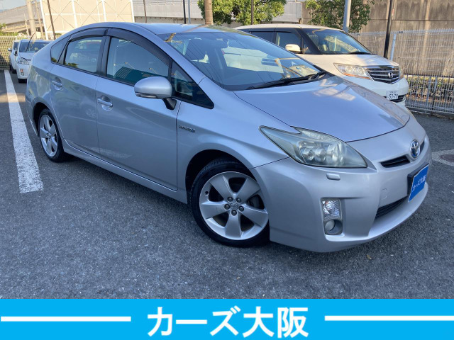 中古車 トヨタ プリウス 1.8 G ツーリングセレクション F ETC ナビ 後カメラ TV の中古車詳細 (73,131km, シルバー,  大阪府, 39.8万円) | 中古車情報・中古車検索なら【車選びドットコム（車選び.com）】