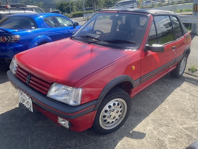 中古車 プジョー 205カブリオレ CTI 1.9 AT オープン の中古車詳細 (34,000km, レッド, 徳島県, 135万円) |  中古車情報・中古車検索なら【車選びドットコム（車選び.com）】