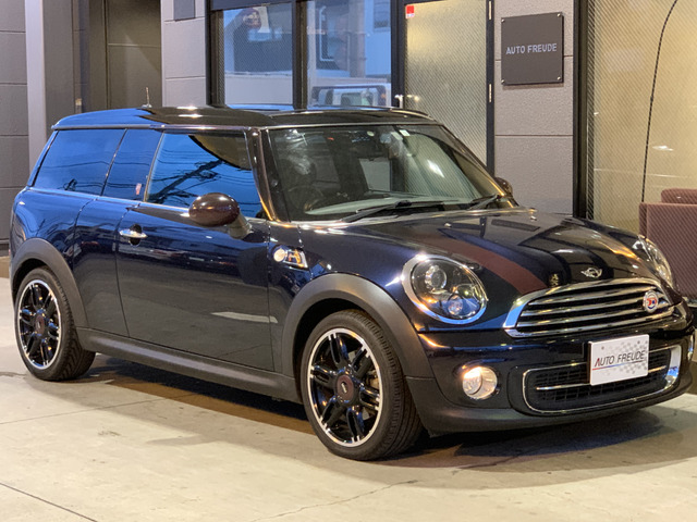 中古車 BMW MINI ミニクラブマン クーパー ハンプトン 後期 限定車 ガラスサンルーフ の中古車詳細 (49,371km, リーフブルーM,  東京都, 128万円) | 中古車情報・中古車検索なら【車選びドットコム（車選び.com）】