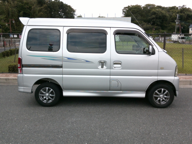 スズキ エブリイワゴン ジョイポップターボ 4WD 低走行車両 4WD の中古