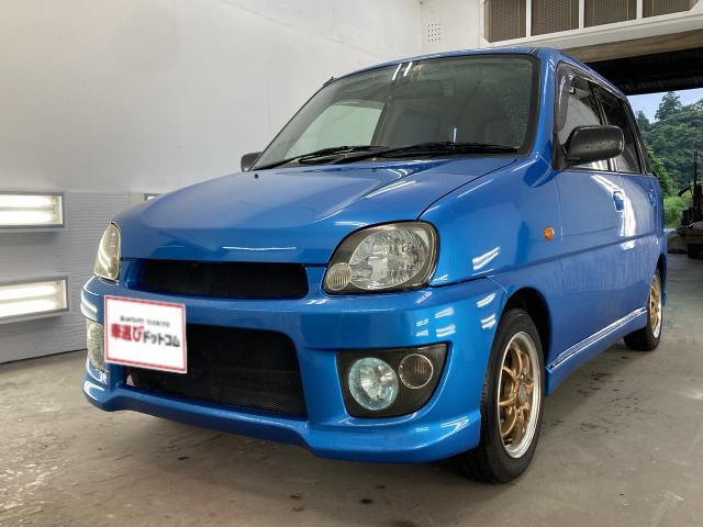 中古車 スバル プレオ RS リミテッドII 5速マニュアル☆スーパーチャージャー の中古車詳細 (156,600km, ブルー, 広島県,  55万円) | 中古車情報・中古車検索なら【車選びドットコム（車選び.com）】