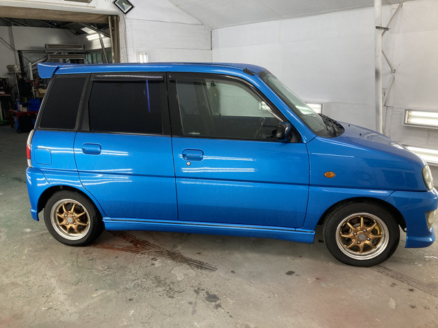 中古車 スバル プレオ RS リミテッドII 5速マニュアル☆スーパーチャージャー の中古車詳細 (156,600km, ブルー, 広島県,  55万円) | 中古車情報・中古車検索なら【車選びドットコム（車選び.com）】