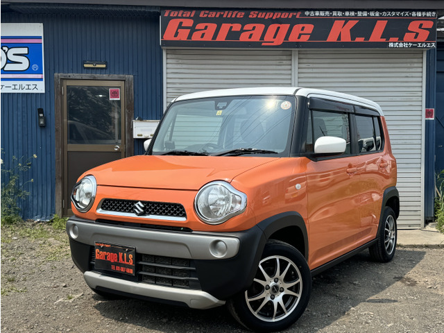 中古車 スズキ ハスラー G ターボ 4WD 衝突軽減ブレーキAストップSDナビ地デジ の中古車詳細 (119,400km,  パッションオレンジ/ホワイト, 北海道, 50万円) | 中古車情報・中古車検索なら【車選びドットコム（車選び.com）】