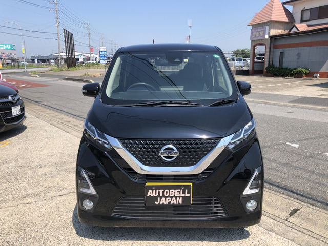 日産 デイズ ハイウェイスター Gターボ 純正9インチナビ アラウンド