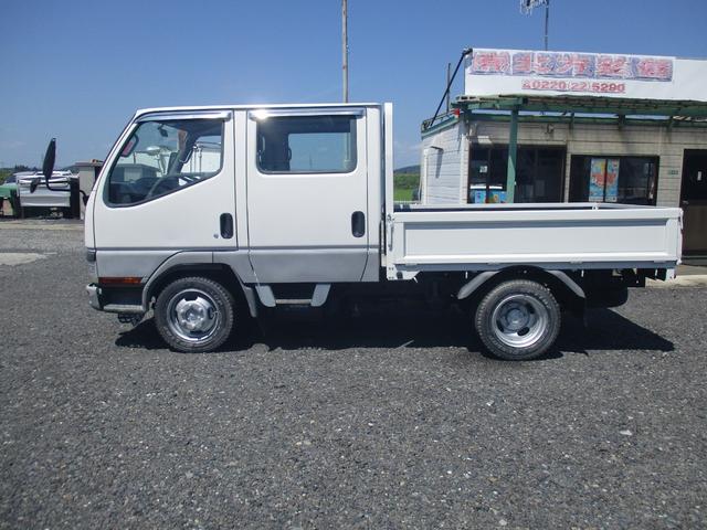 中古車 三菱ふそう キャンター 4WD Wキャブ 2.8ディーゼル の中古車詳細 (93,000km, ホワイト, 宮城県, 83.6万円) |  中古車情報・中古車検索なら【車選びドットコム（車選び.com）】