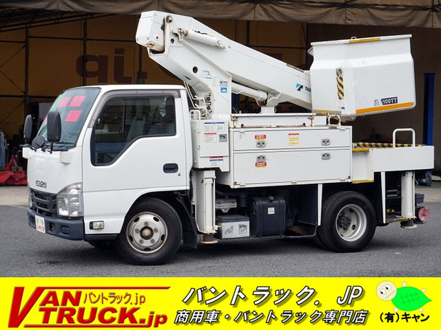 エルフ 高所作業車 タダノAT100TT 地上高9.9m