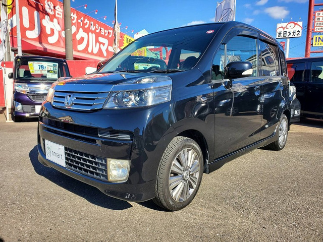 中古車 ホンダ ライフ ディーバ スマートスタイル スマートキー/HIDヘッドライト の中古車詳細 (79,300km, ブラック, 福岡県,  32.7万円) | 中古車情報・中古車検索なら【車選びドットコム（車選び.com）】