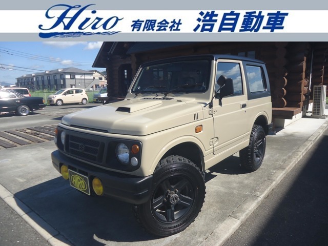 ジムニー ランドベンチャー 4WD リフトアップ・純正フォグ・ブロックタイヤ