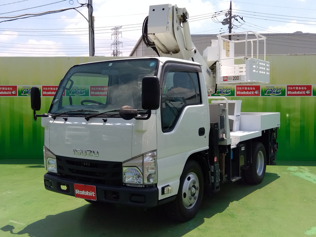 エルフ  高所作業車 アイチSB10A 9.7m