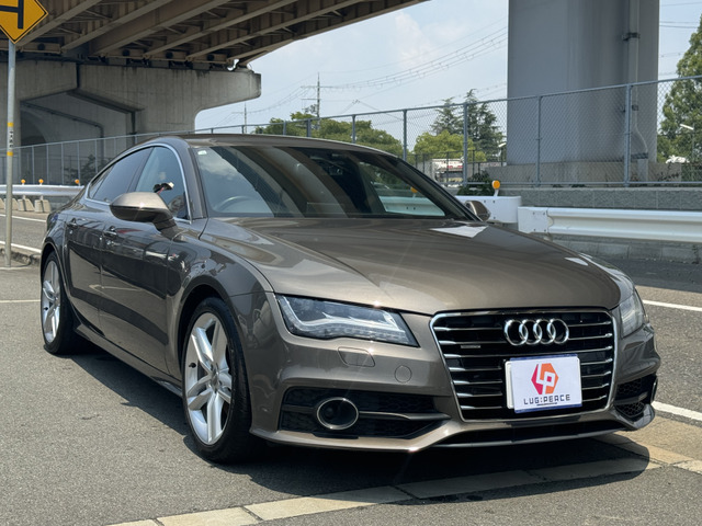 A7スポーツバック 3.0 TFSI クワトロ 4WD 法人1オーナー/SラインPKG/黒革