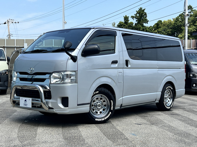 中古車 トヨタ ハイエースバン 2.8 DX ロング GLパッケージ ディーゼル 4WD 2年車検への構造変更も可能! の中古車詳細  (117,406km, シルバーマイカ(1E7), 神奈川県, 258.6万円) | 中古車情報・中古車検索なら【車選びドットコム（車選び.com）】