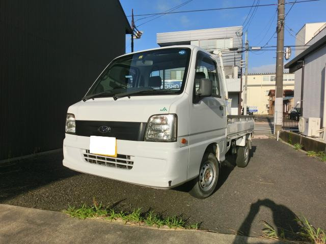 中古車 スバル サンバートラック 4WD A/C P/S 車検2年付き の中古車詳細 (129,700km, ホワイト, 新潟県, 25万円) |  中古車情報・中古車検索なら【車選びドットコム（車選び.com）】