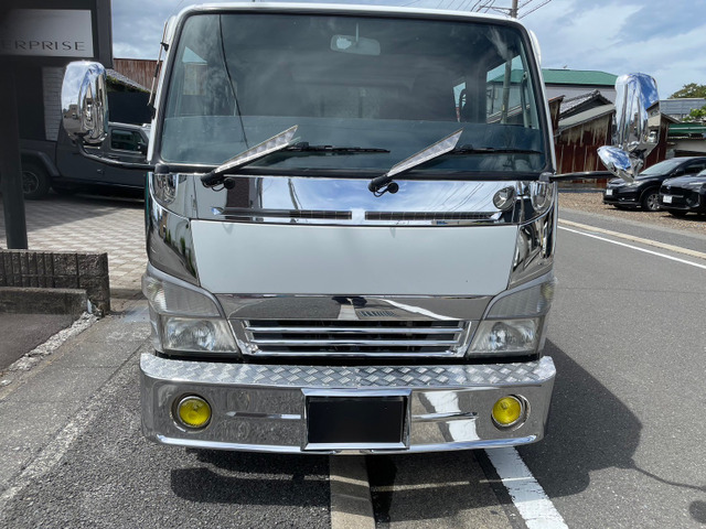 中古車 三菱ふそう キャンター 生エンジン デコトラベース カスタム済 の中古車詳細 (159,400km, ホワイト, 静岡県, 158万円) |  中古車情報・中古車検索なら【車選びドットコム（車選び.com）】