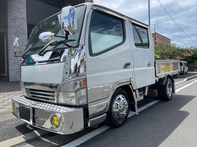 中古車 三菱ふそう キャンター 生エンジン デコトラベース カスタム済 の中古車詳細 (159,400km, ホワイト, 静岡県, 158万円) |  中古車情報・中古車検索なら【車選びドットコム（車選び.com）】