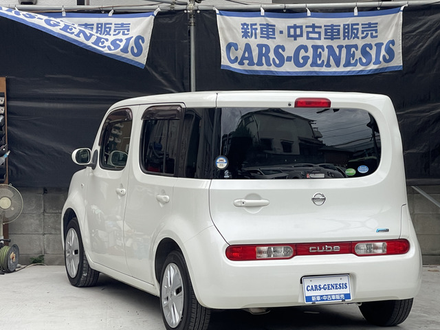 日産 キューブ 1.5 15X Vセレクション 1年保証 新品シートカバーナビ
